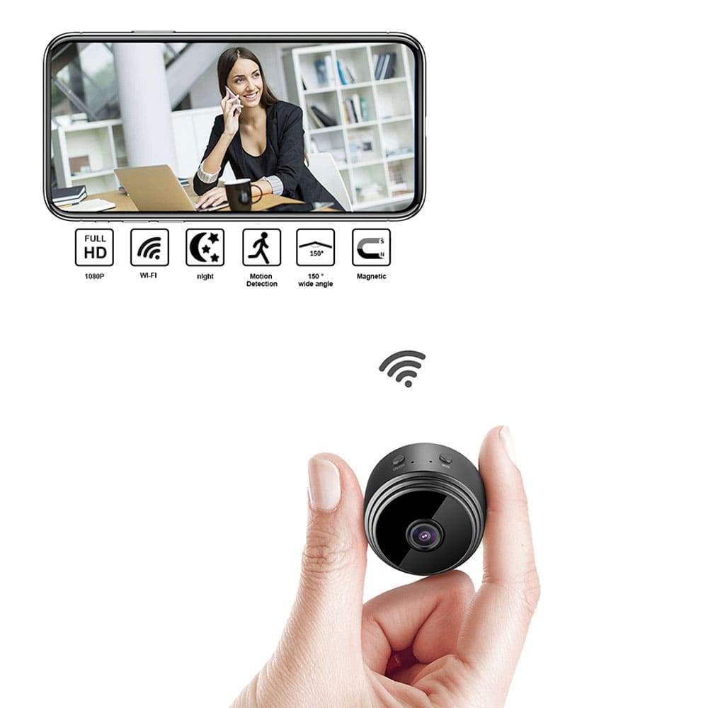 Pollinator furniture Endurance HD Mini Wi-Fi Camera with Night Vision - Magnetic & Wearable - The Per -  SSS Corp.