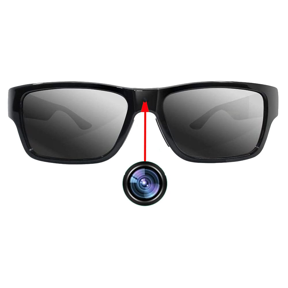 Camera Glasses Video Sunglasses,1080P Full HD Video Recording Camera,  Shooting Camera Glasses, Cycling, Driving, Hiking, Fishing, Hunting Great  Gift for Your Family and Friends - Walmart.com