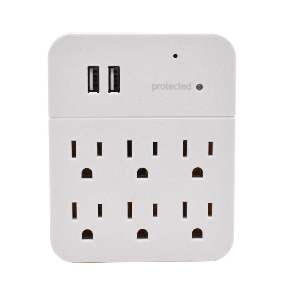 Surge Protector Wall Power Supply Outlet HD Camera & Recorder
