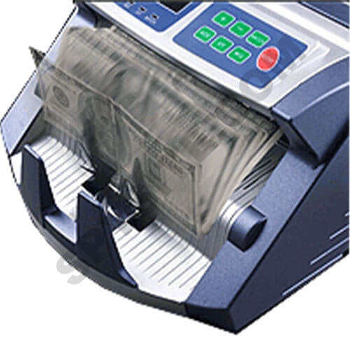 Commercial Cash Counter with E-Stop and MGUV Detection