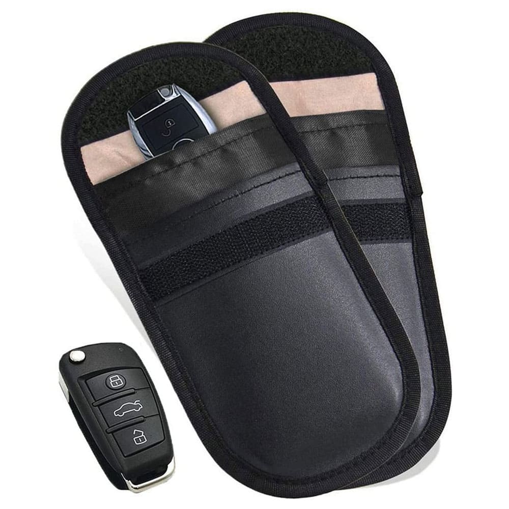 Mini Faraday Bag Car Key Signal Blocker Case 2x PACK Keyless Entry Fob  Pouch NEW