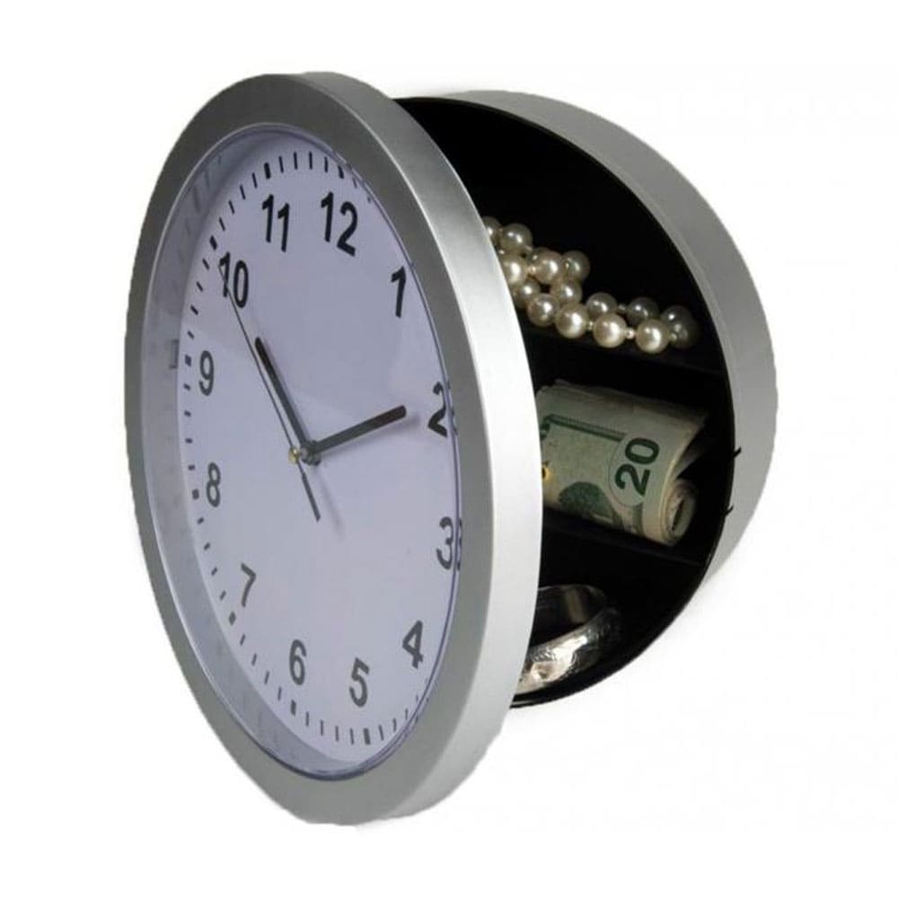 Clock Stash Safe - Store Your Valuables in Plain Sight