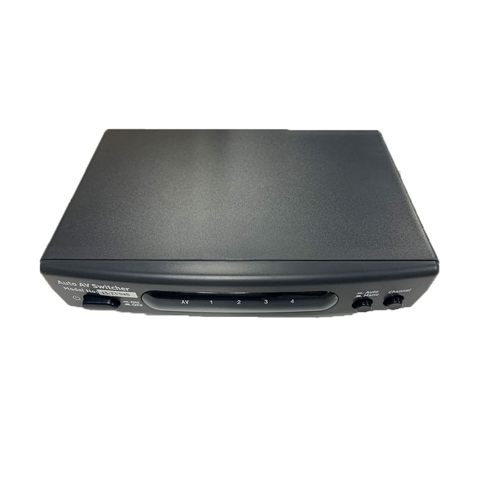 Automatic 4 Channel Audio & Video Switcher - CCTV - CLEARANCE - SSS Corp.# - variant_sku# - 4 Channel CCTV Camera and Sound Switcher