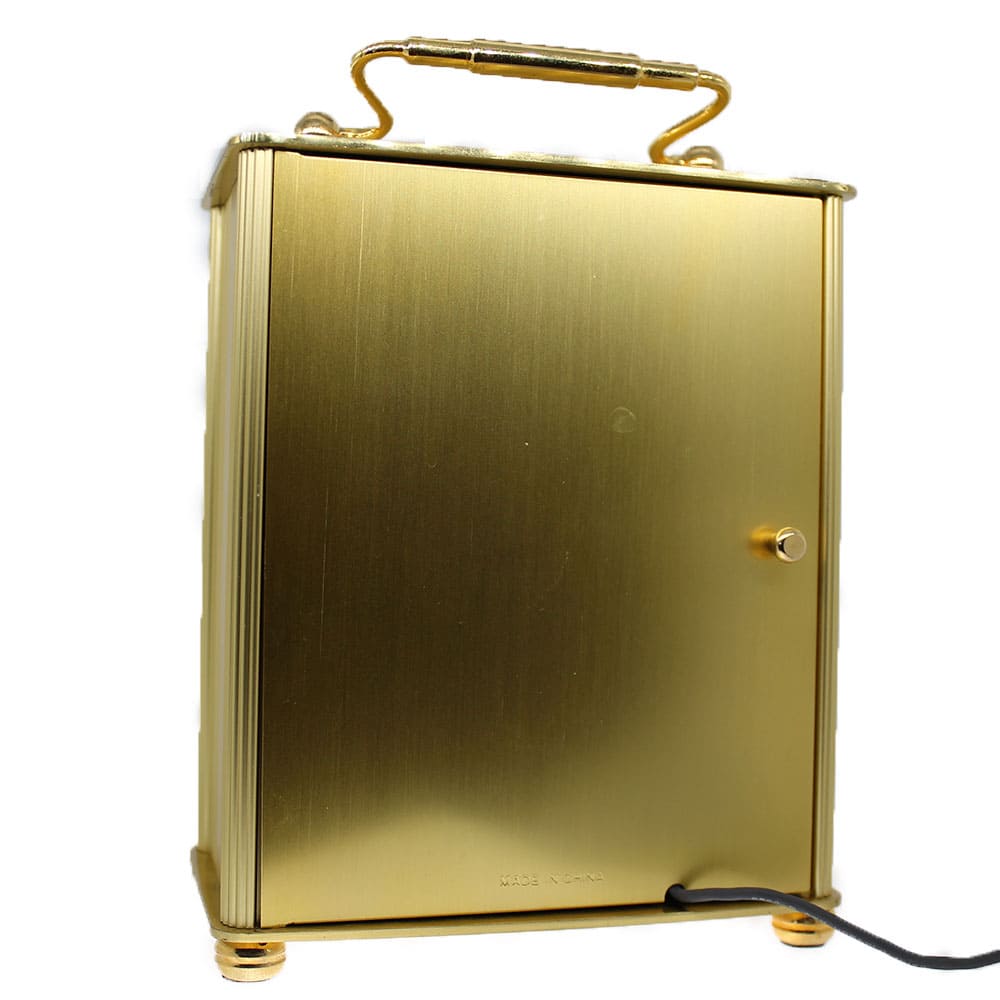 Carriage Tabletop Clock Hidden CCTV Camera - CLEARANCE - SSS Corp.# - variant_sku# - Hidden camera in clock