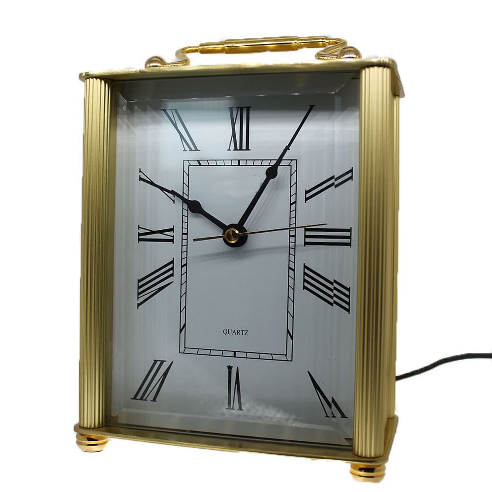 Carriage Tabletop Clock Hidden CCTV Camera - CLEARANCE - SSS Corp.# - variant_sku# - Mantle Clock Spy Camera