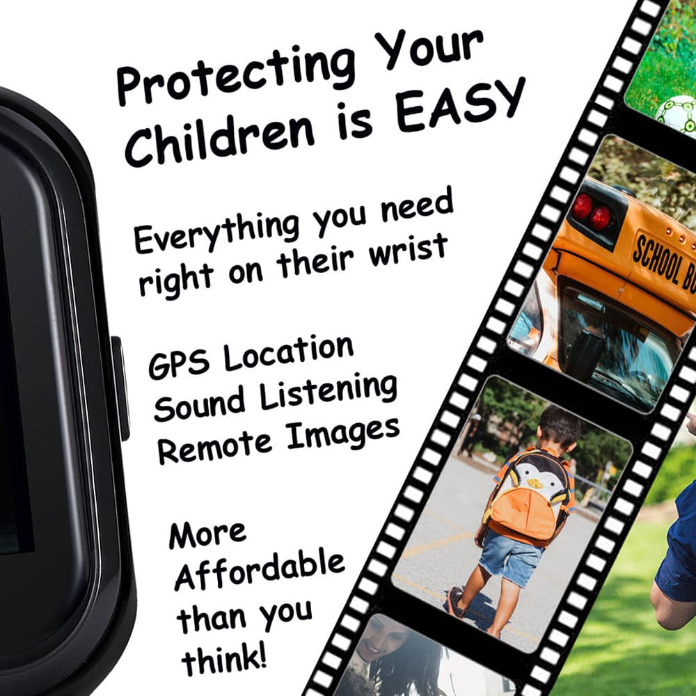 Child Safety 4G GPS Smart Watch – Use Anywhere in the Americas - SSS Corp.# - variant_sku# - GPS Tracking Watch with microphone for parents