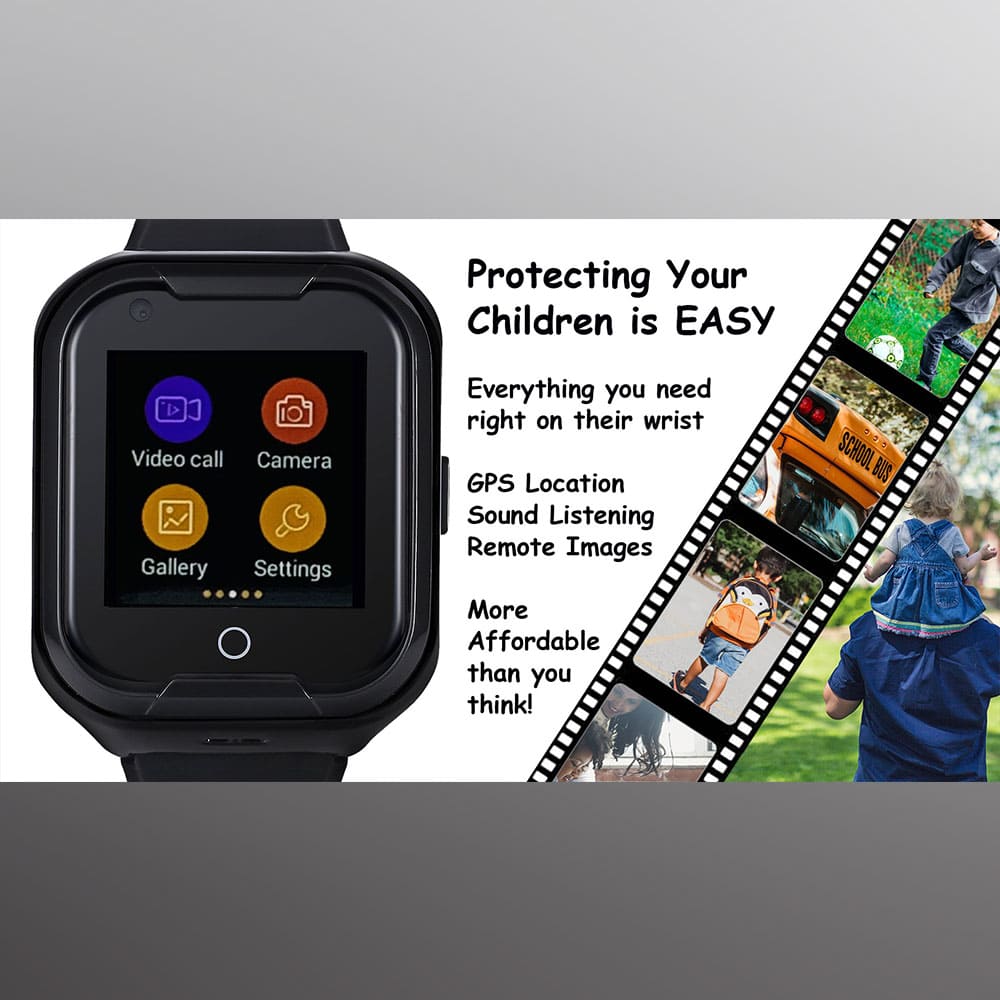 Child Safety 4G GPS Smart Watch – Use Anywhere in the Americas - SSS Corp.# - variant_sku# - Child Safety 4G GPS Smart Watch – Use Anywhere in the Americas