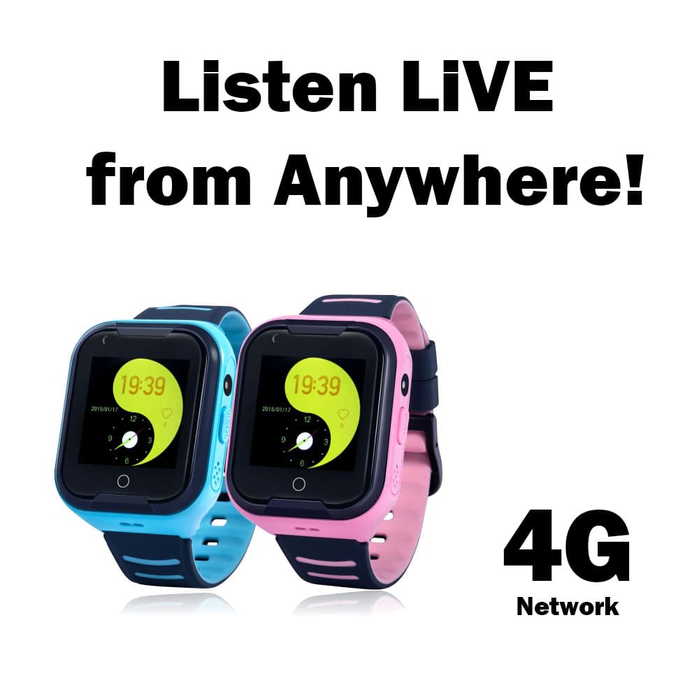 Child Safety 4G GPS Smart Watch – Use Anywhere in the Americas - SSS Corp.# - variant_sku# - Remote Listening, Locating, GPS Child Safety Smart Watch Phones in Pink and Blue