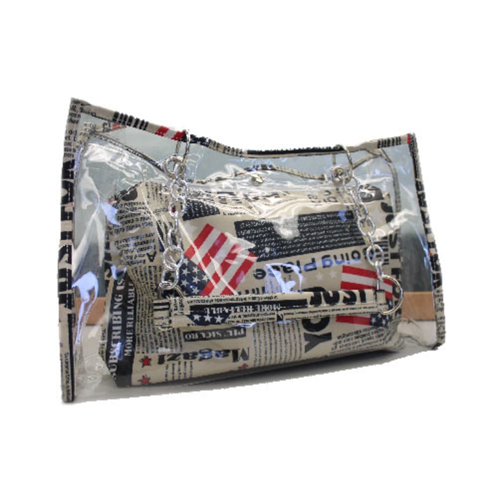 Clear View Transparent Handbags - SSS Corp.# - variant_sku# - transparent handbags and totes