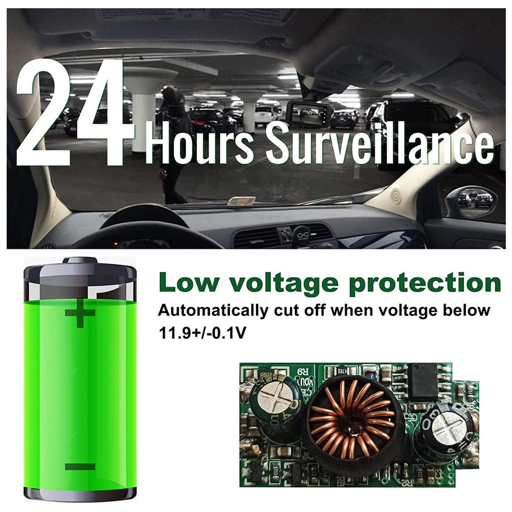 Dashcam Vehicle Wiring Kit - USB Power Kit for Automobiles - SSS Corp.# - variant_sku# - PROFESSIONAL WIRING HARNESS FOR CAMERA