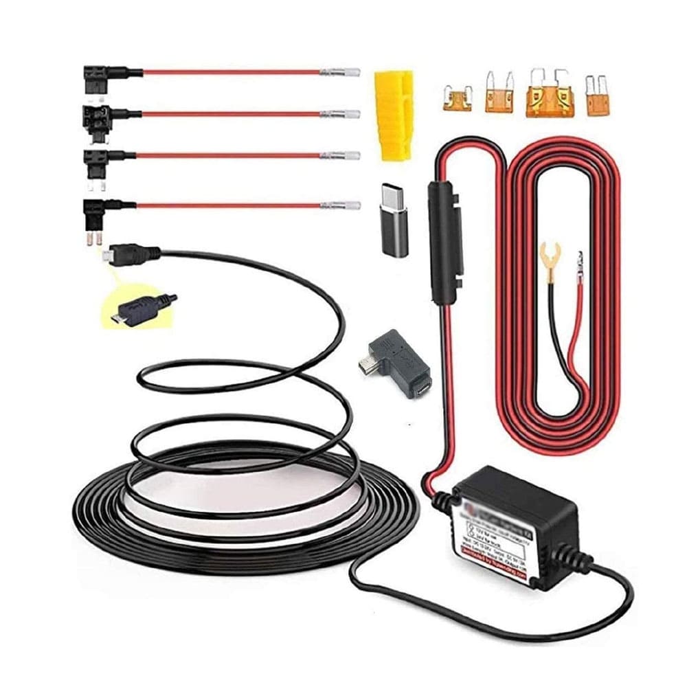 Dashcam Vehicle Wiring Kit - USB Power Kit for Automobiles - SSS Corp.# - variant_sku# - DASHCAM HARDWIRING KIT