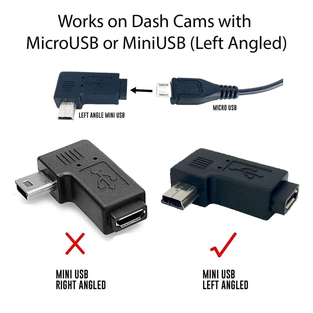 Dashcam Vehicle Wiring Kit - USB Power Kit for Automobiles - SSS Corp.# - variant_sku# - DASH CAM WIRING KIT FOR CAR