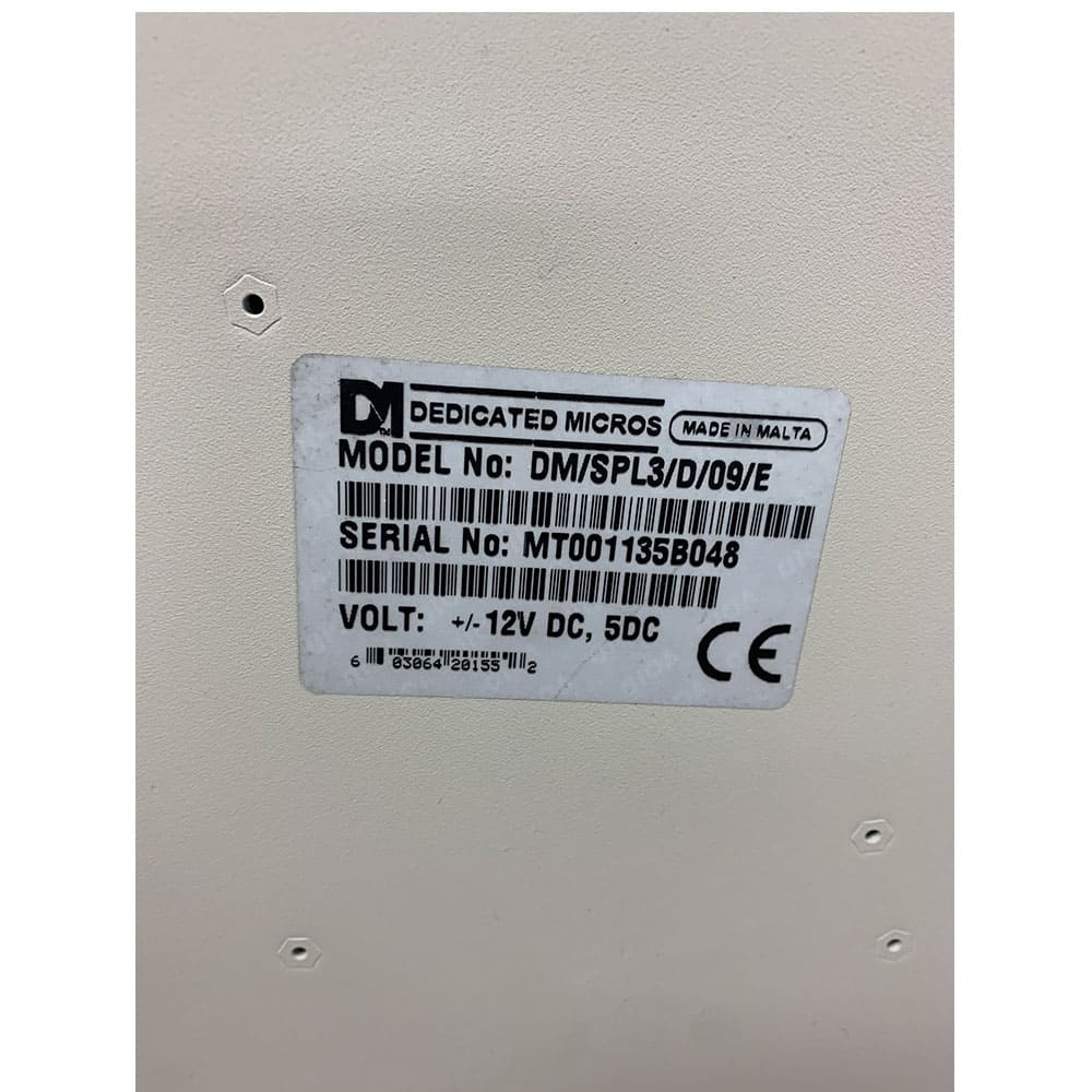 Dedicated Micros 9 Camera Color Duplex Multiplexor - CLEARANCE - SSS Corp.# - variant_sku# - Dedicated Micros 9 Camera Color Duplex Multiplexor