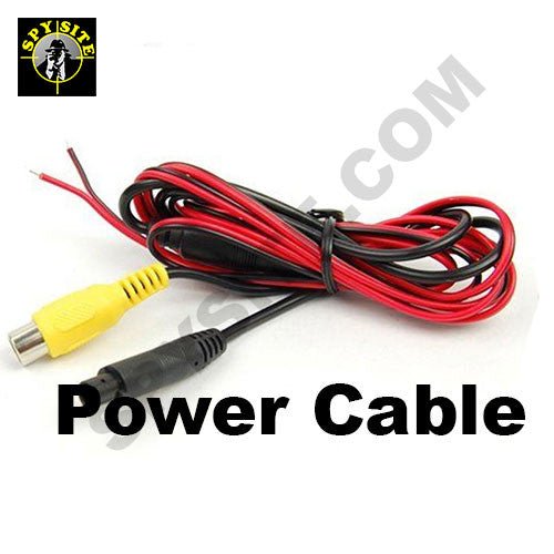 DIY Vehicle Camera - Miniature CCD Camera - SSS Corp.# - variant_sku# - Power cable for car cameras