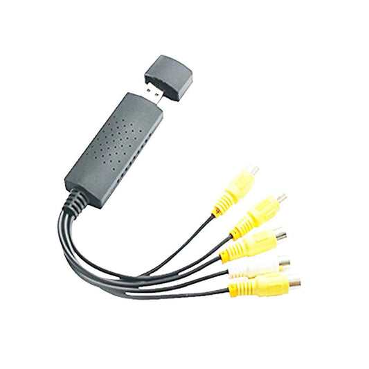 EasyCap Capture 4 Channel USB DVR - CLEARANCE - SSS Corp.# - variant_sku# - 4 Channel Video - 1 Channel Audio Capture USB 2.0 DVR for PC
