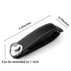 EDC Leather Clip Keychain Compact Key Ring - SSS Corp.# - variant_sku# - EDC Leather Clip Key chain Compact Key Ring
