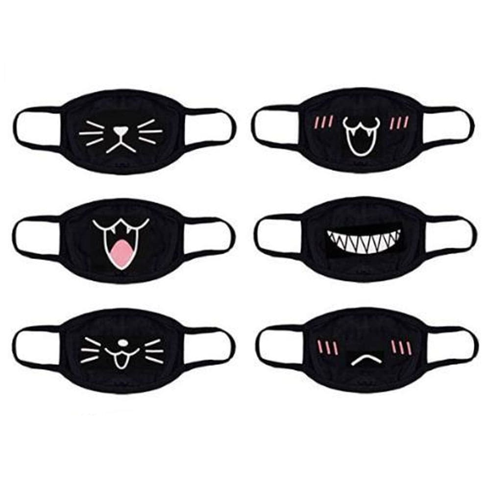 Fun Face Re - Usable Face Mask - Washable - SSS Corp.# - variant_sku# - fashion face masks