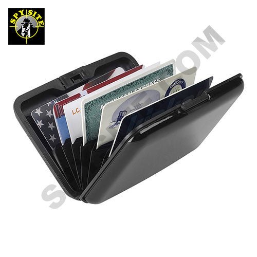 Hard Shell RFID Blocking Credit Card Aluminum Wallet - SSS Corp.# - variant_sku# - RFID Blocking Credit Card Aluminum Wallet