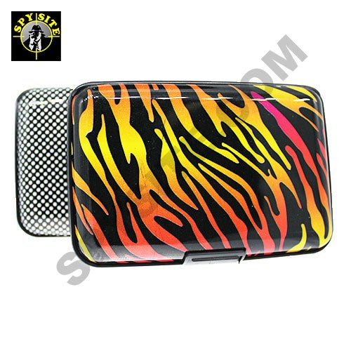 Hard Shell RFID Blocking Credit Card Aluminum Wallet - SSS Corp.# - variant_sku# - credit card protection wallet RFID