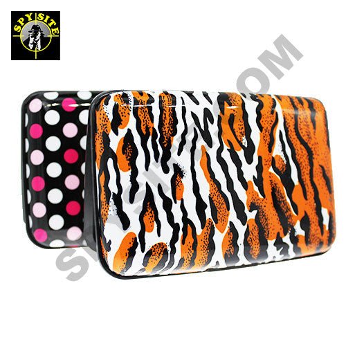 Hard Shell RFID Blocking Credit Card Aluminum Wallet - SSS Corp.# - variant_sku# - chip enabled card protection