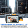 HD Dual Camera Dashcam with Screen and Night Vision - SSS Corp.# - variant_sku# - wide angle camera for car