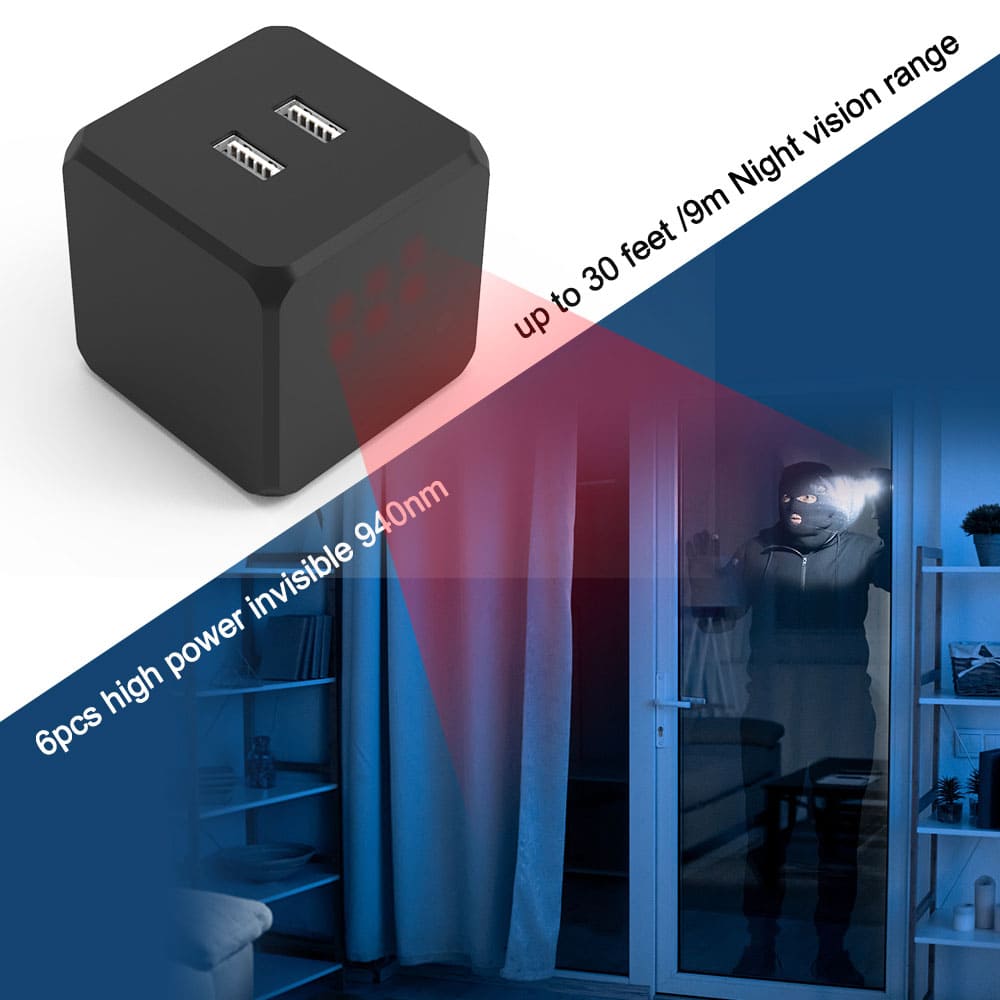 Hidden IR Illuminator - Invisible Light for Cameras - SSS Corp.# - variant_sku# - Enhance Night Vision Range and Coverage of IR Cameras