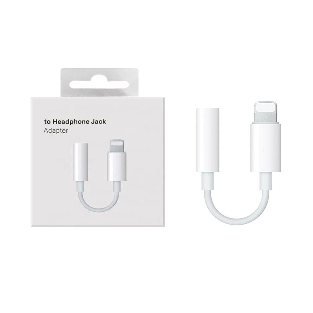 High quality 3.5mm to Lightning - headphones adapter for iPhone - SSS Corp.# - variant_sku# - 3.5mm to Lightning - headphones adapter for iPhone