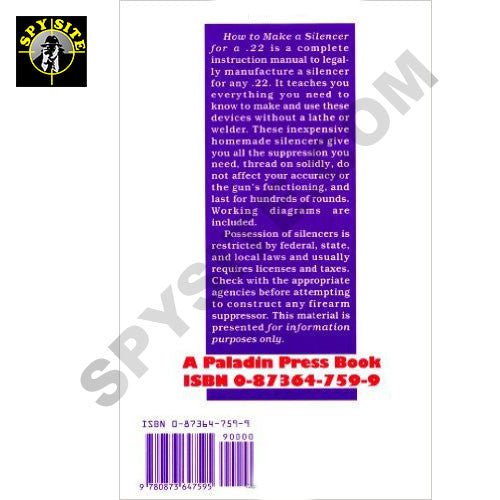 How to Make a Silencer for a .22 - Modify your Gun - SSS Corp.# - variant_sku# - Modify your Gun - Silencer Guide