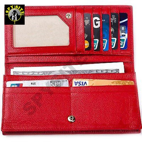 Leather RFID Blocking Credit Card Ladies Wallet - SSS Corp.# - variant_sku# - RFID blocking wallet