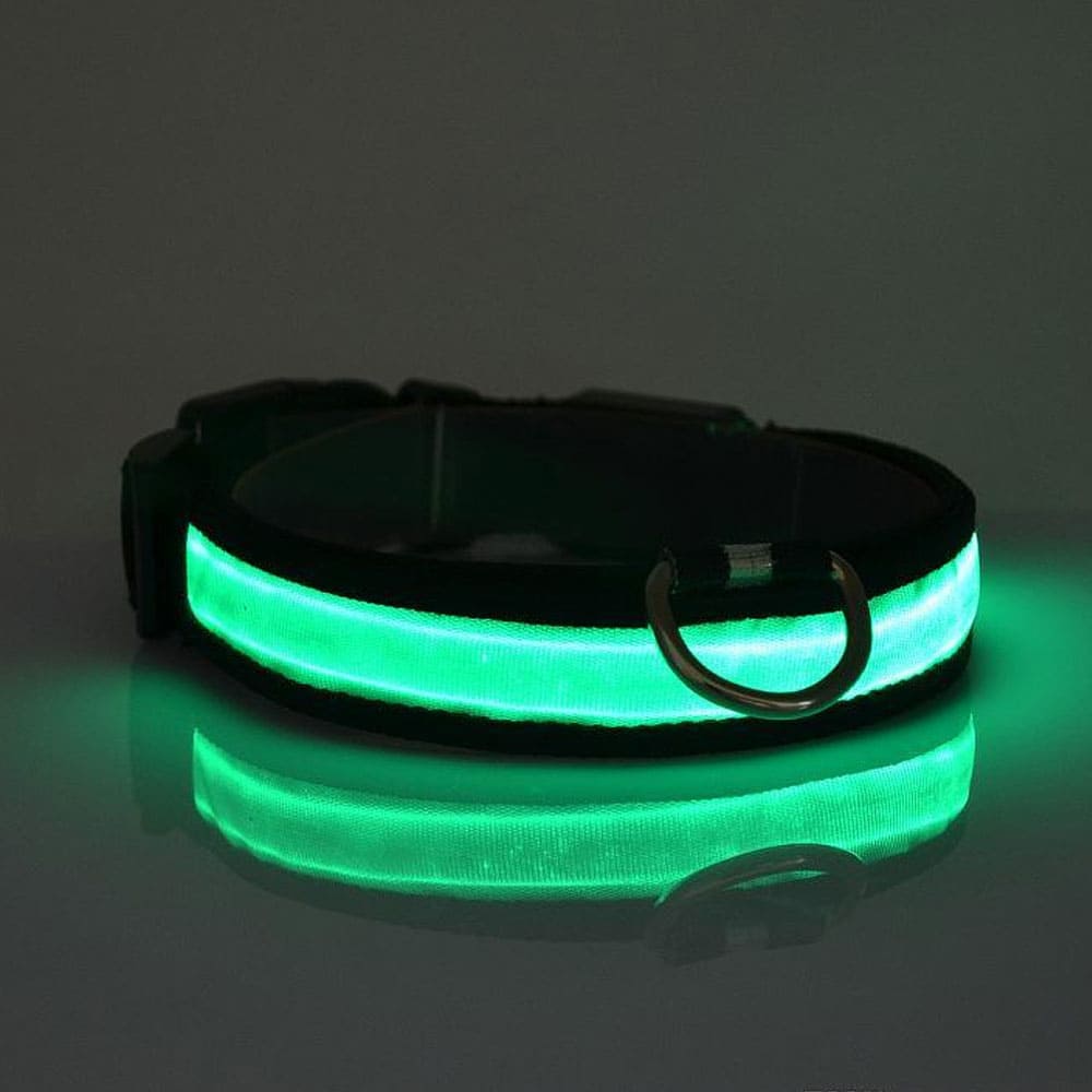 LED Dog Collar - Dog Walking Safe Collars for Pets - SSS Corp.# - variant_sku# - lighted dog collar