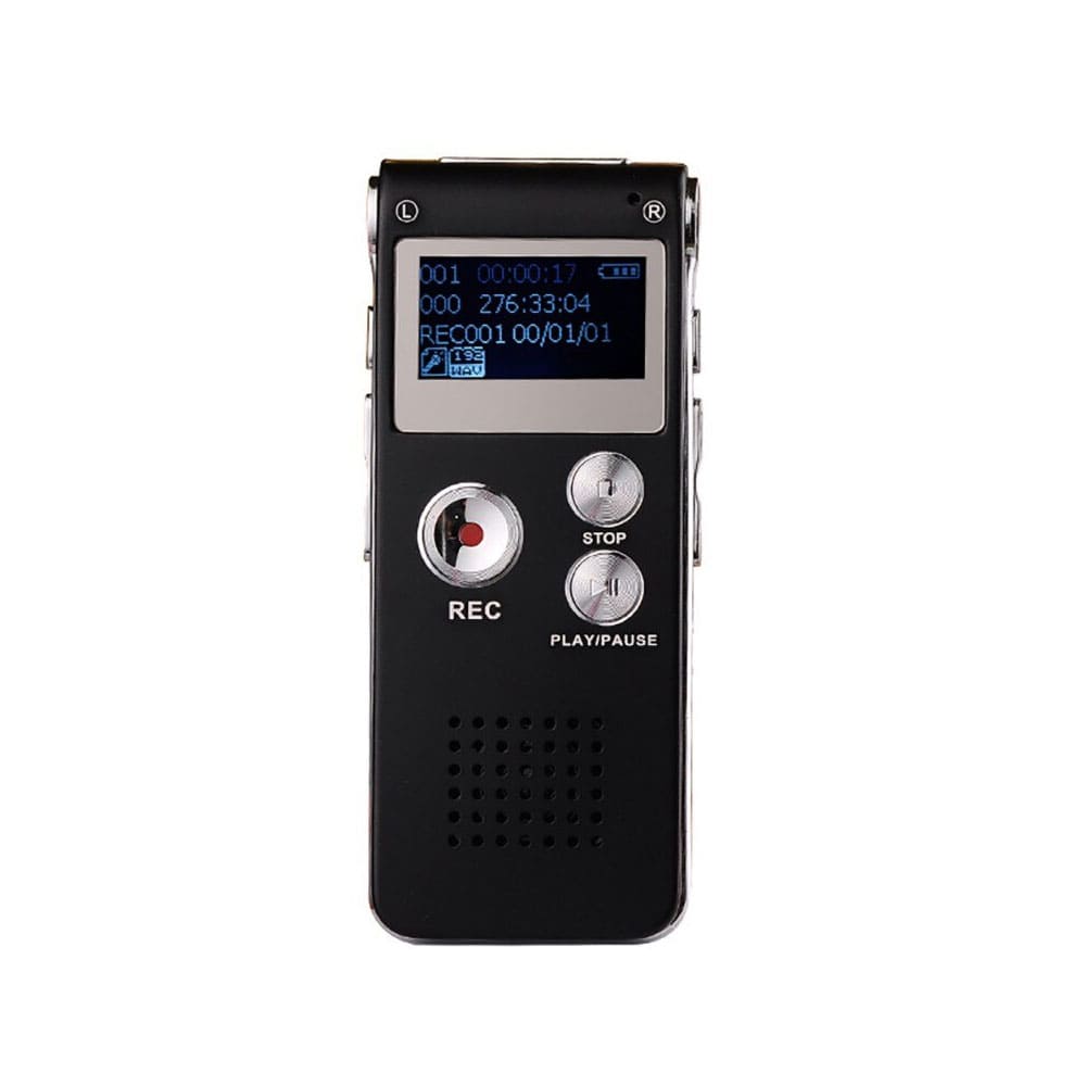 Mini Digital Voice Recorder and Telephone Recorder - SSS Corp.# - variant_sku# - Portable Digital Voice Recorder & Telephone Recording Device