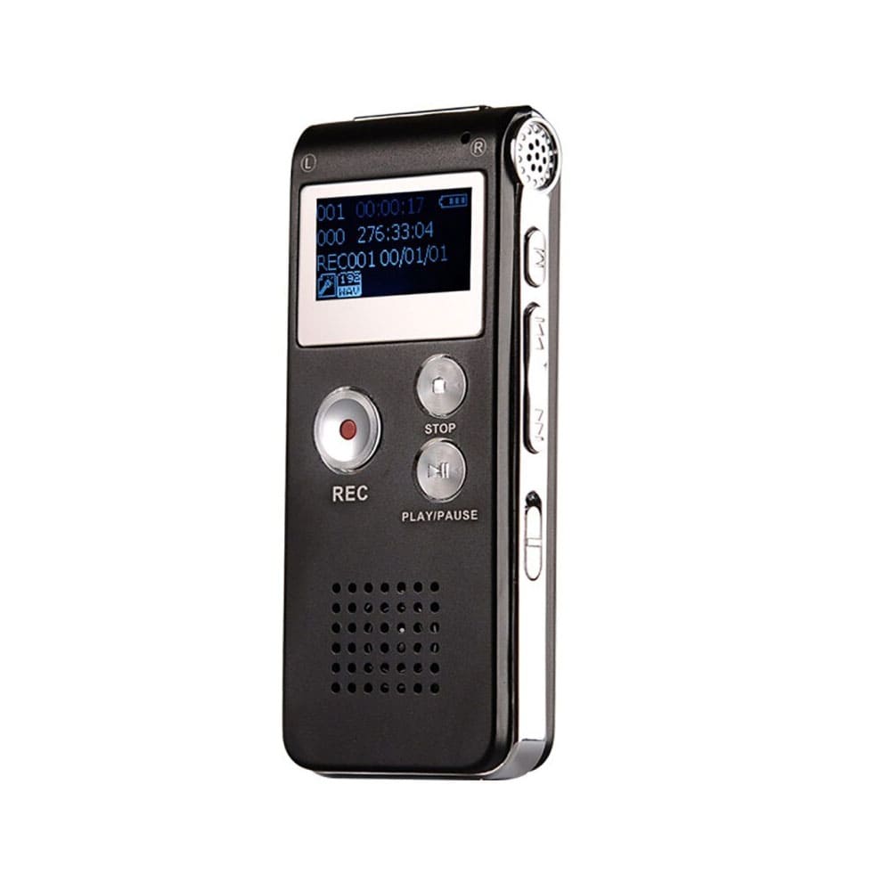 portable digital recorder for memos, meetings, and calls