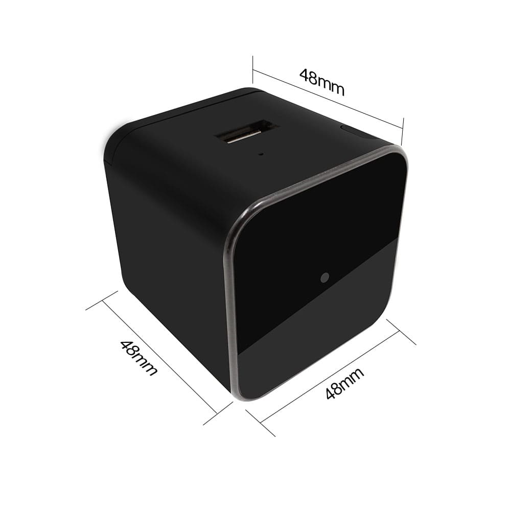 Night Vision Wifi Phone Charger Spy Camera & DVR - SSS Corp.# - variant_sku# - Night Vision WiFi Motion Activated Phone Charger Hidden Spy Camera