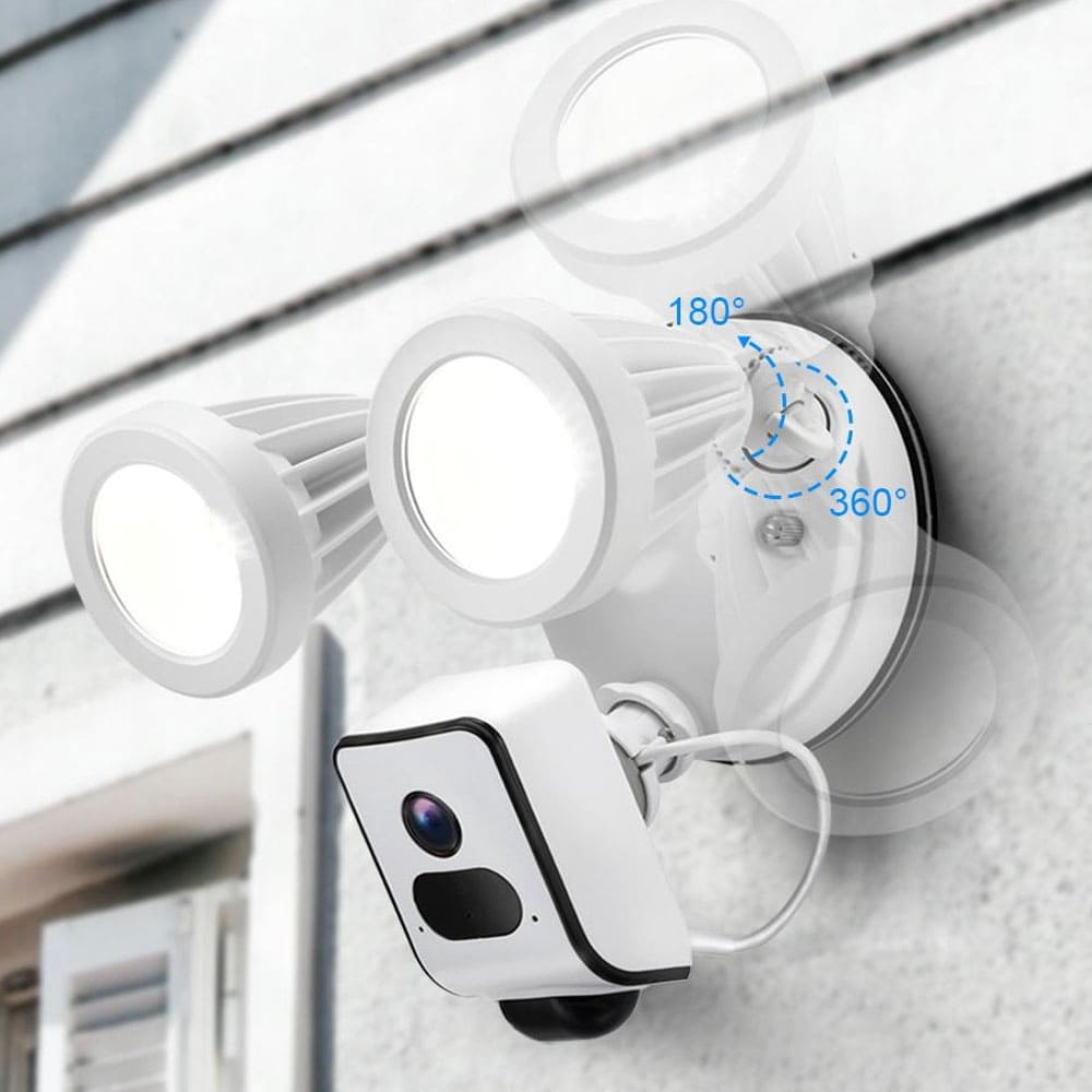 Outdoor WiFi Camera Floodlight with Intelligent Detection and Recording - SSS Corp.# - variant_sku# - Outdoor WiFi Camera Floodlight with Intelligent Detection and Recording