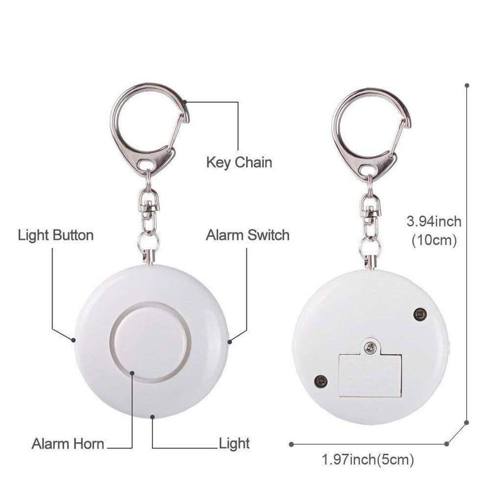 personal alarm keychain for women and students