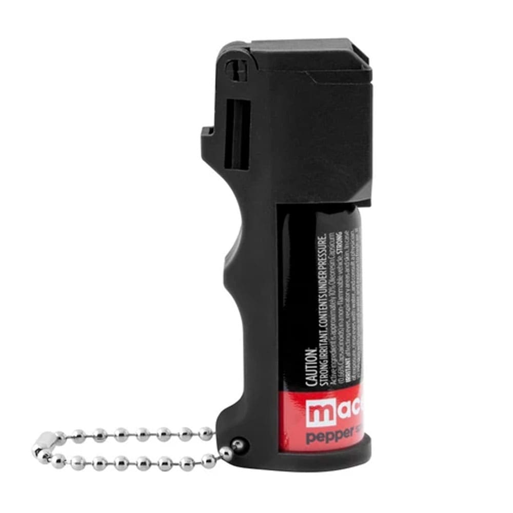Pocket Size Keychain Defender Pepper Spray - SSS Corp.# - variant_sku# - Pocket Mace Pepper Spray black