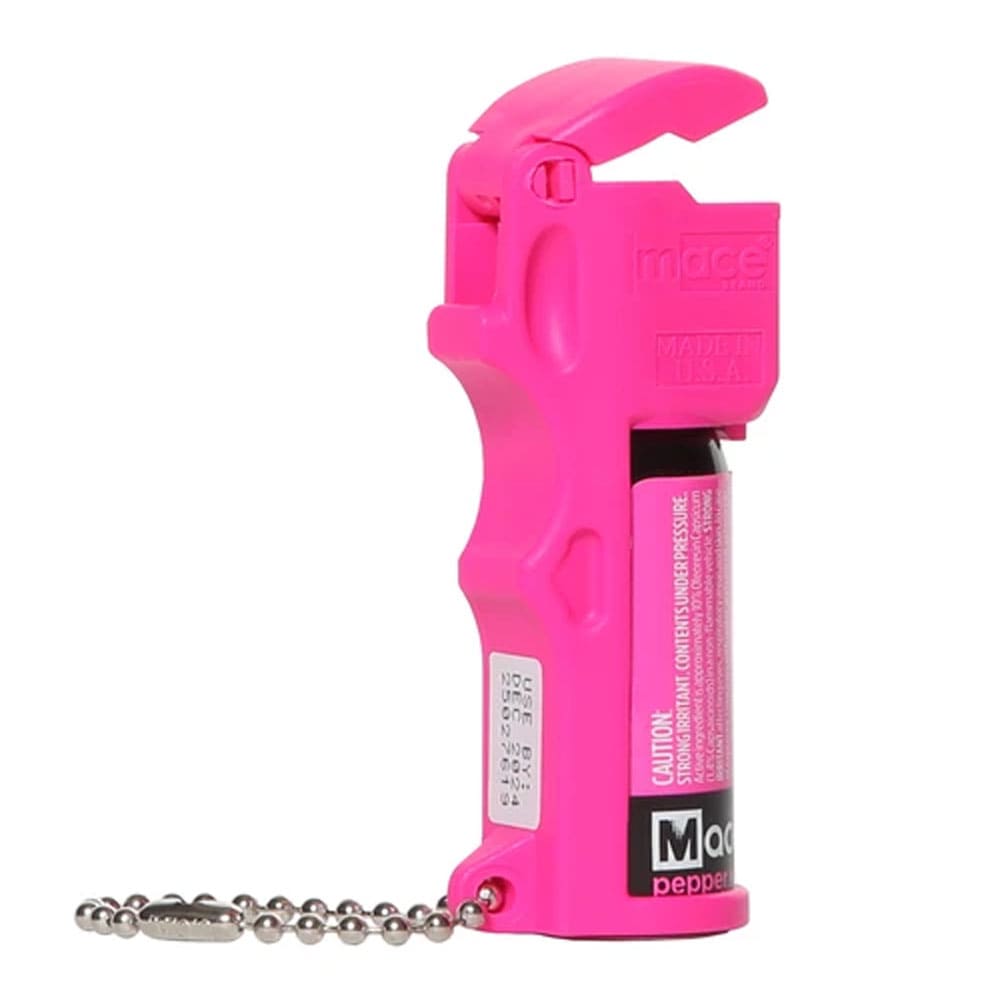 Pocket Size Keychain Defender Pepper Spray - SSS Corp.# - variant_sku# - Pocket Mace Pepper Spray pink