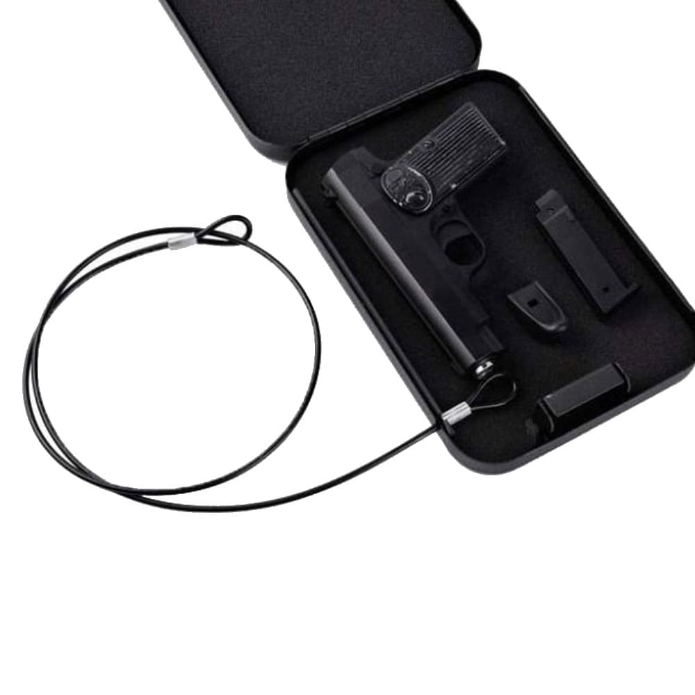 compact portable gun safe for travel