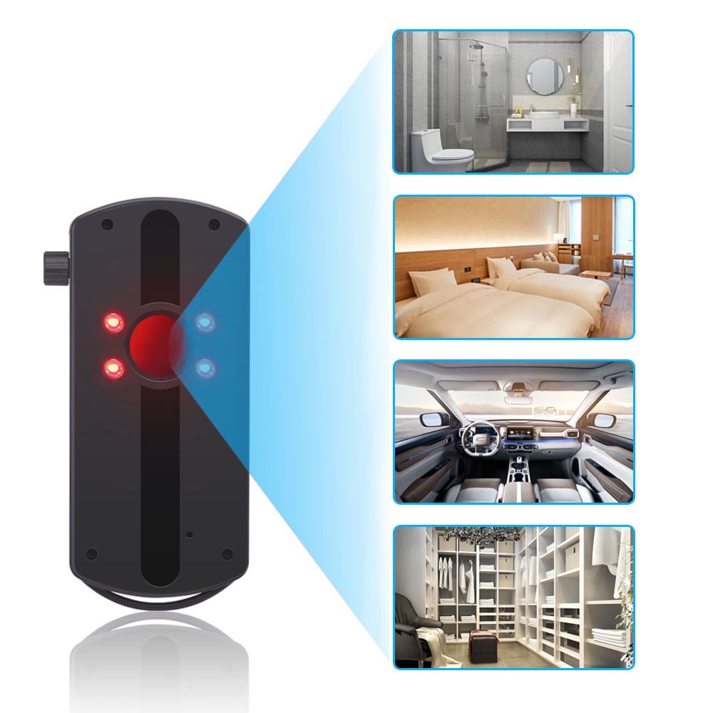 Portable Professional Camera & GPS Detector with Probe - SSS Corp.# - variant_sku# - room sweeping detector