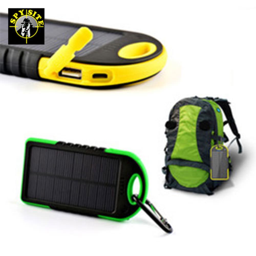 Portable Solar USB Power Bank - SSS Corp.# - variant_sku# - survival battery pack