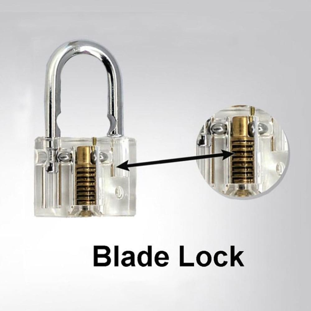 Practice Locks to Learn Lock Picking - SSS Corp.# - variant_sku# - Visual Practice Lock blade lock