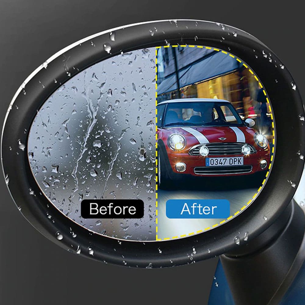 rainproof car accessory for clear mirror visibility