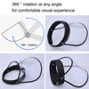 Re - Usable Clear View Face Shield - Personal Clear Hard Plastic Protection - SSS Corp.# - variant_sku# - cute face shield and mask