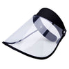 Re - Usable Clear View Face Shield - Personal Clear Hard Plastic Protection - SSS Corp.# - variant_sku# - hearing impaired face shield mask