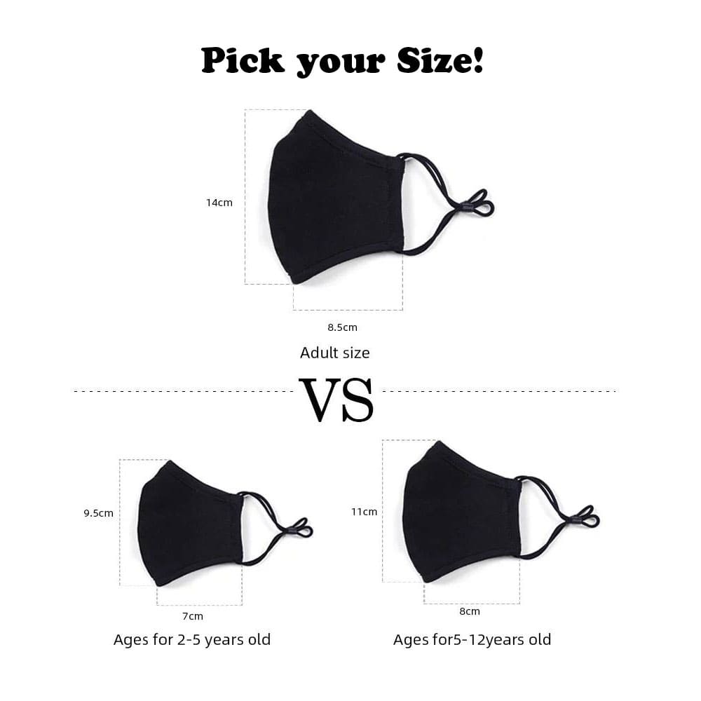 washable silver infused cotton mask