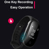 Slim Digital Watch Voice Recorder &amp; MP3 Player - SSS Corp.# - variant_sku# - Fit band watch voice recorder