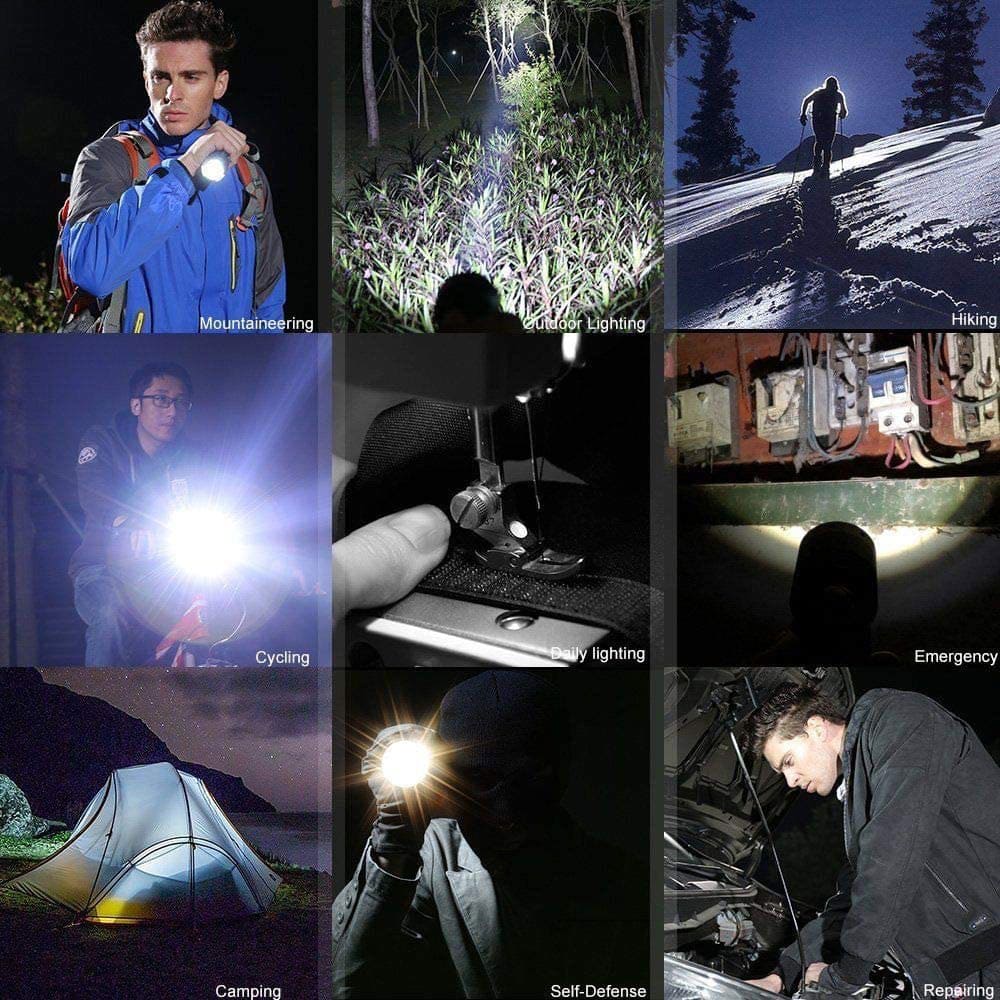 Super Bright Tactical Flashlight Kit - SSS Corp.# - variant_sku# - TACTICAL FLASHLIGHT