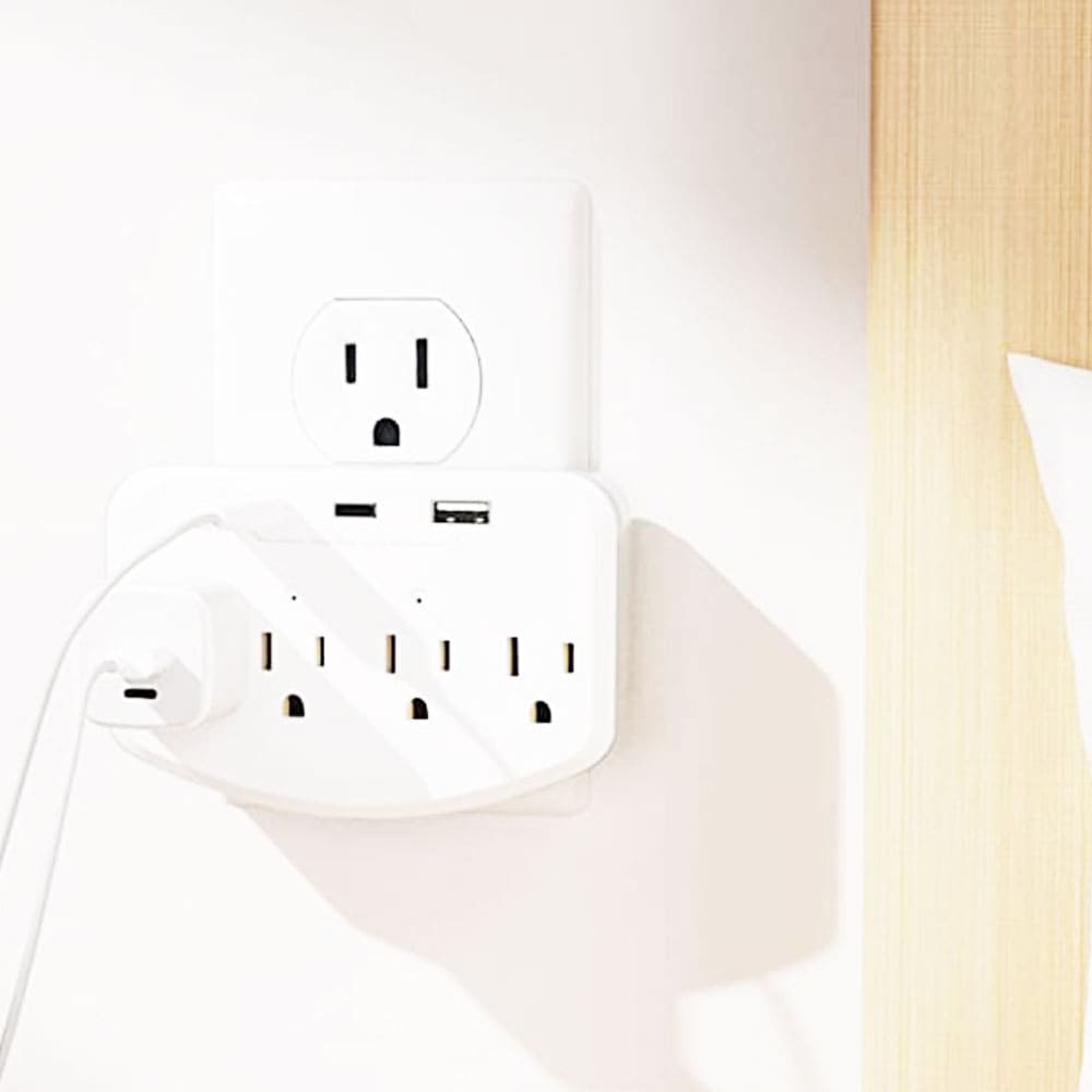 Super Hidden Multiplug outlet DVR with usb ports & 4K Wi - Fi Spy Camera - SSS Corp.# - variant_sku# - Super Hidden Multiplug outlet DVR with usb ports & 4K Wi - Fi Spy Camera