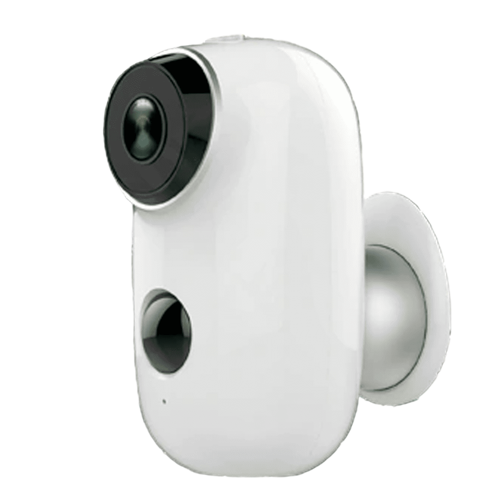 rechargeable battery-powered outdoor security camera