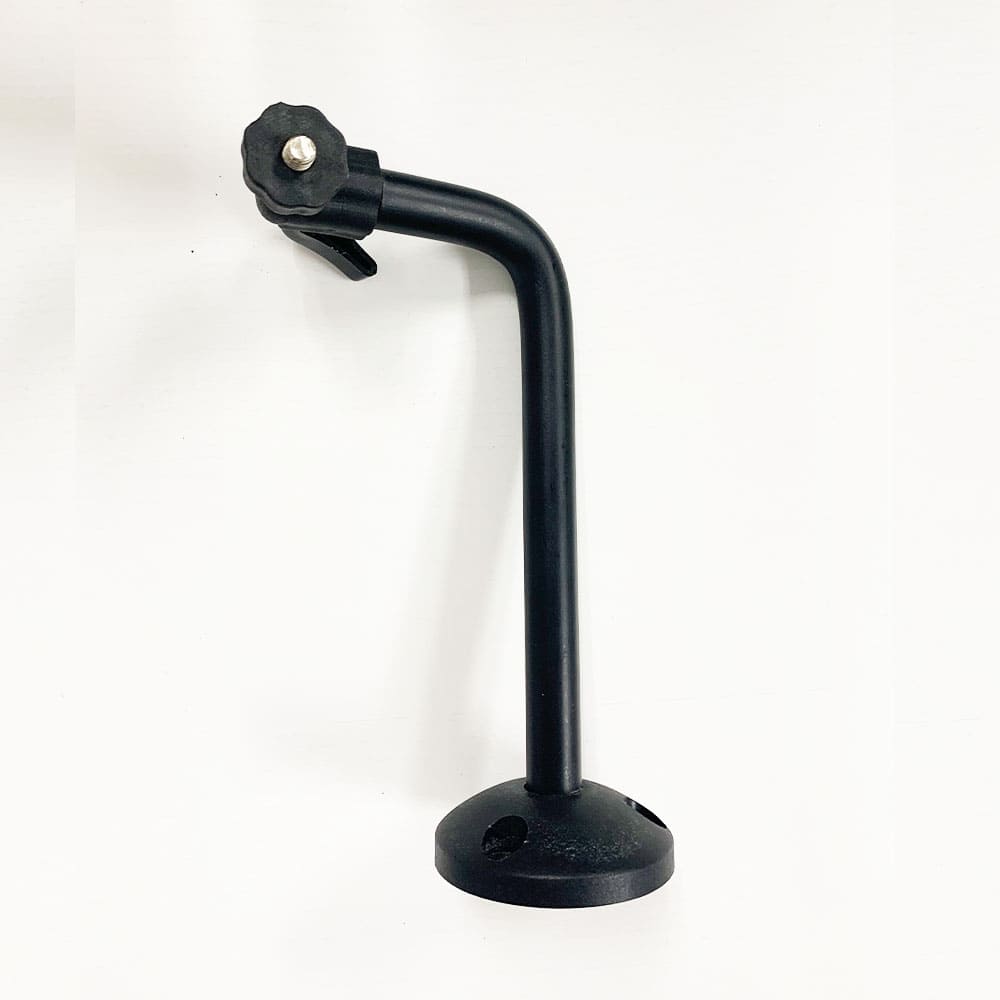 Universal CCTV camera mount with wall bracket